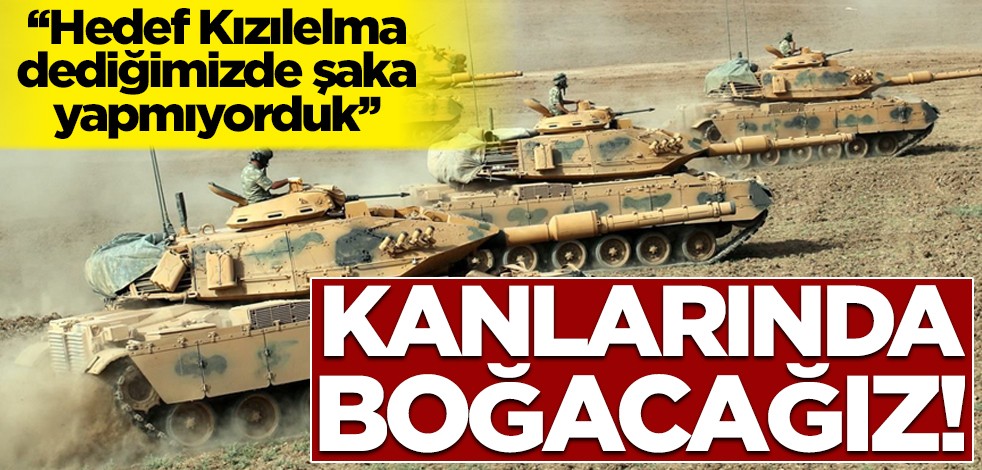 Kahraman askerimiz yüreklere su serpti: Kanlarında boğacağız!