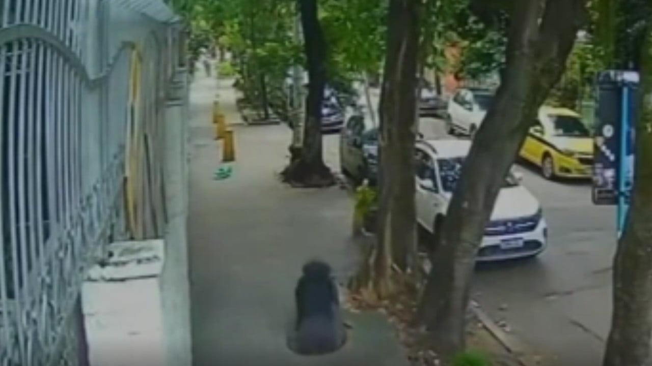 Kaldırımda yürürken kanalizasyona düşen kadının üstüne rögar kapağı kapandı