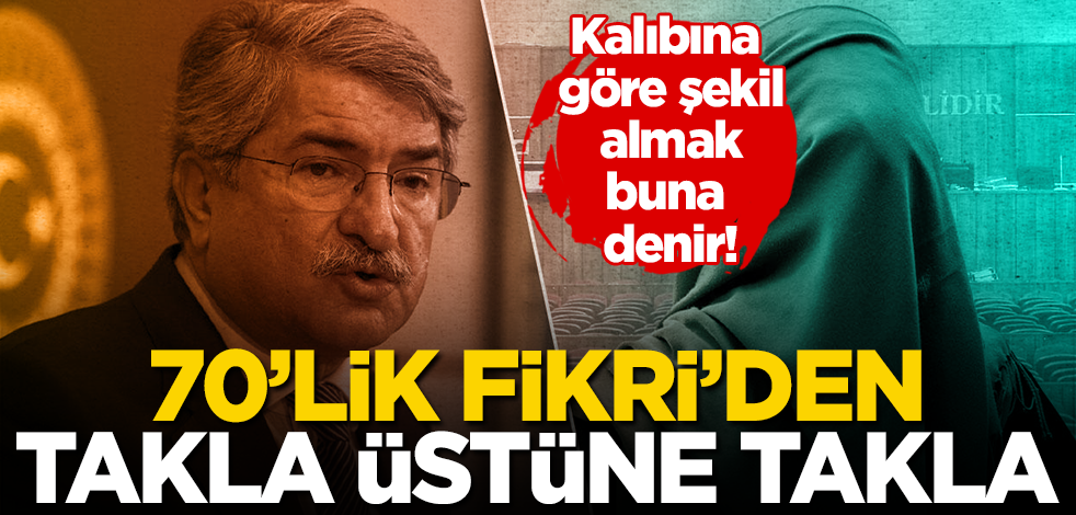 Kalıbına göre şekil almak buna denir! 70’lik Fikri’den takla üstüne takla