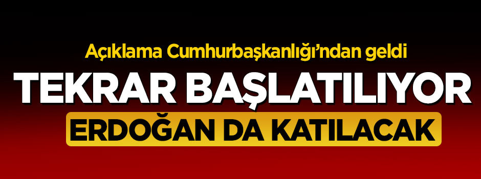 Kalın'dan flaş açıklama! Erdoğan da katılacak