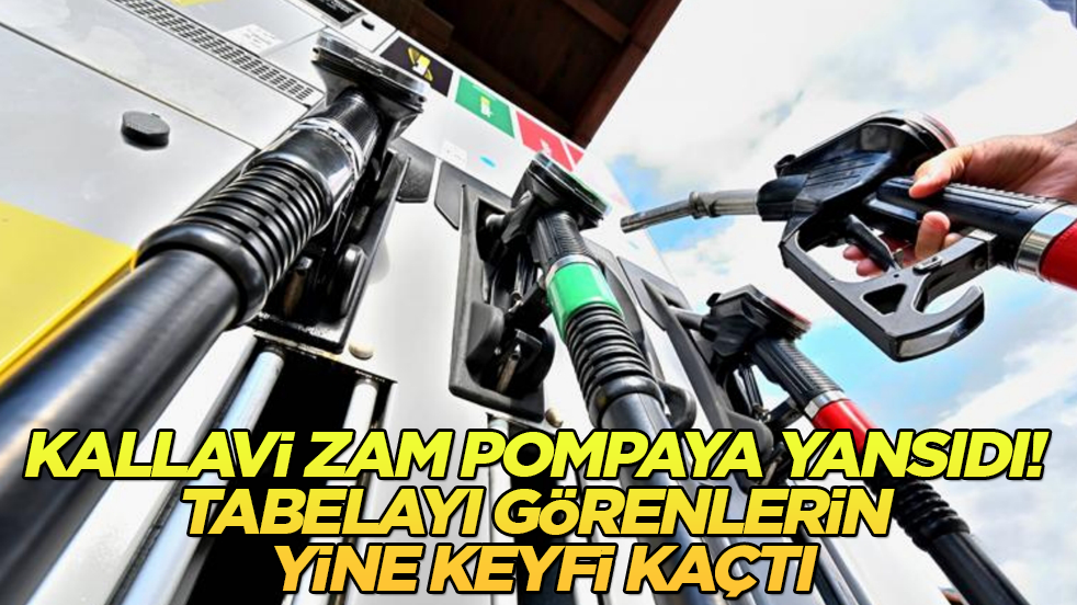 Kallavi zam pompaya yansıdı! Tabelayı görenlerin yine keyfi kaçtı