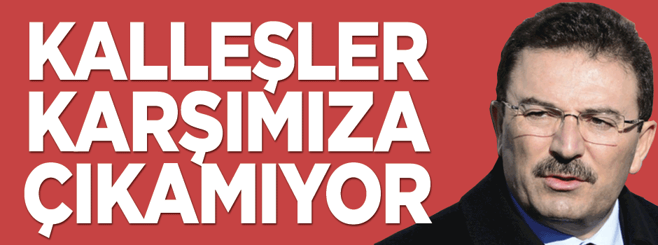 'Kalleş örgüt karşımıza çıkamıyor'