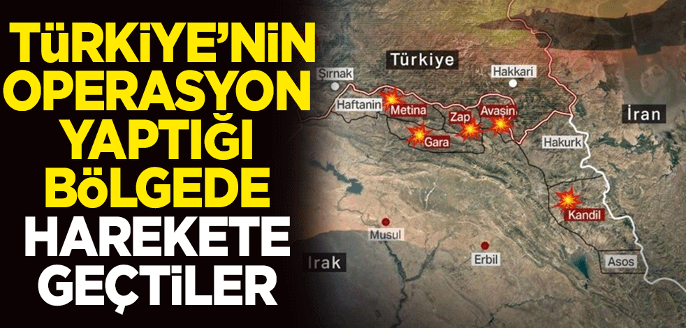 Kalleş oyun deşifre oldu! Türkiye'nin operasyon yaptığı bölgede harekete geçtiler