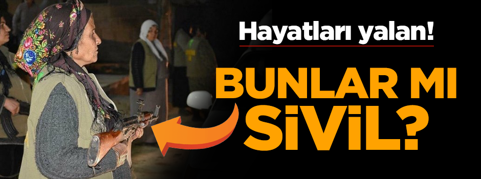 Kalleş örgütün sivil yalanı