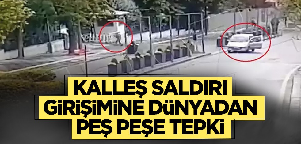 Kalleş saldırı girişimine dünyadan peş peşe tepki