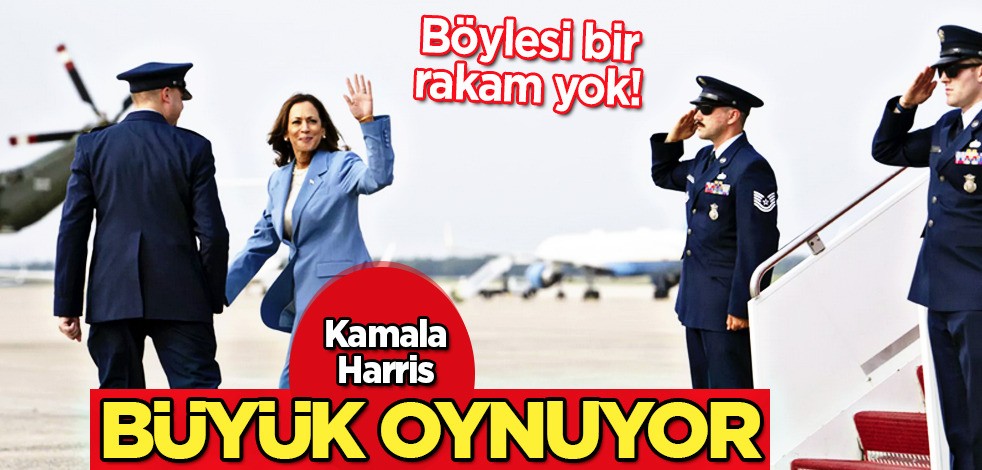 Kamala Harris rakamı duyurdu: Seçim reklamlarına 370 milyon dolar bütçe ayırdı... Basın açıklaması