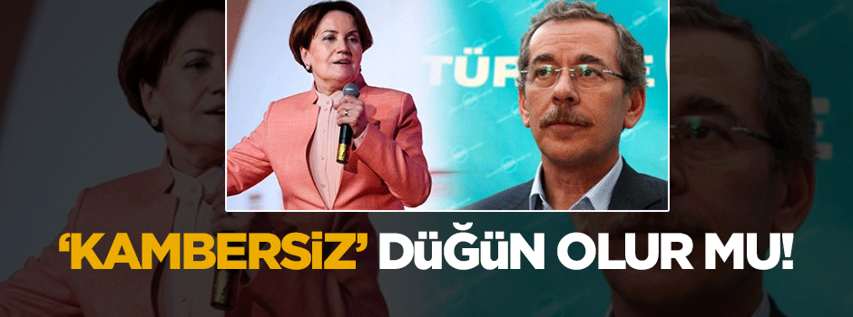 Kambersiz düğün olur mu!