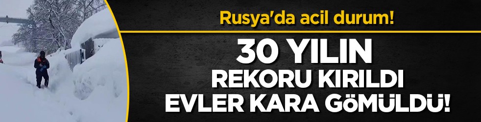 Kamçatka'da beyaz esaret: Son 30 yılın rekor kar yağışı can aldı!