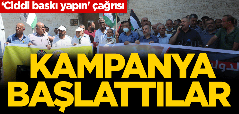 Kampanya başlattılar! 'Ciddi baskı yapın' çağrısı