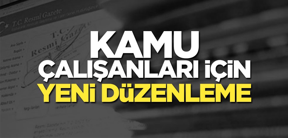 Kamu çalışanları için koronavirüs tedbirleri Resmi Gazete'de yayınlandı