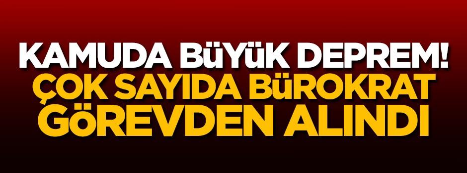 Bakanlıklardaki yeni atama kararları Resmi Gazete'de yayımlandı