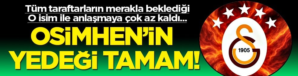 Kamuoyuna duyurmaya az kaldı: Bir uçak indi! Bir uçak kalkacak! Galatasaray durdurulamıyor
