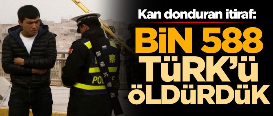 Kan donduran itiraf: Bin 588 Türk'ü öldürdük