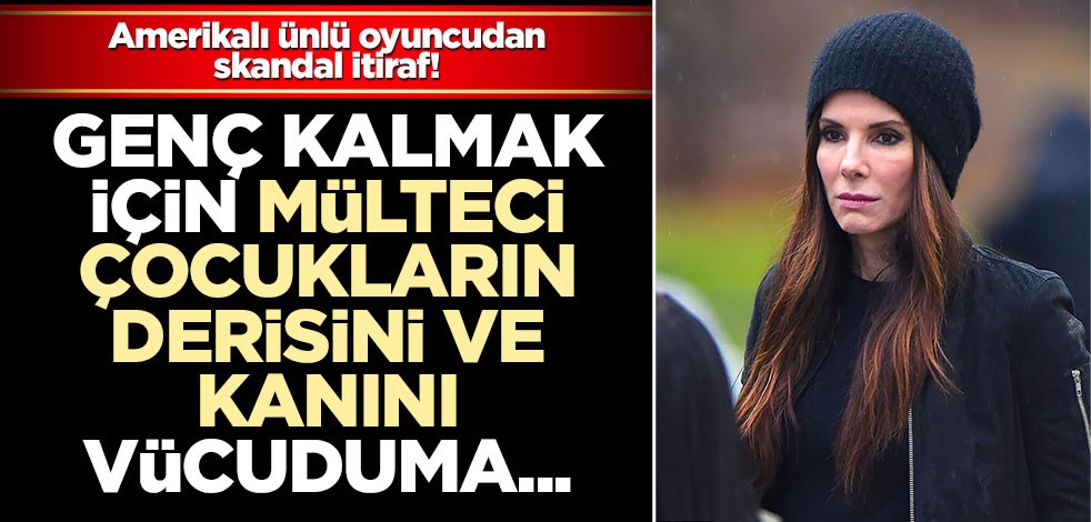 Kan donduran itiraf! Zenginler genç kalsın diye çocuk derisini ve kanını vücuduna enjekte ediyorlar