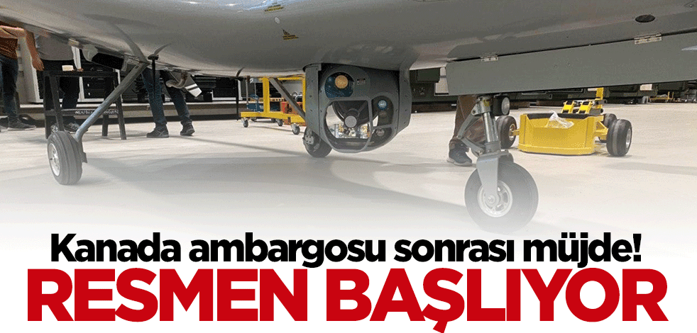 Kanada ambargosu sonrası müjde! Türkiye seri üretimine başlıyor