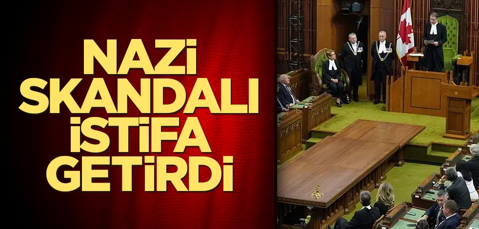 Kanada parlamentosundaki Nazi skandalı istifa getirdi