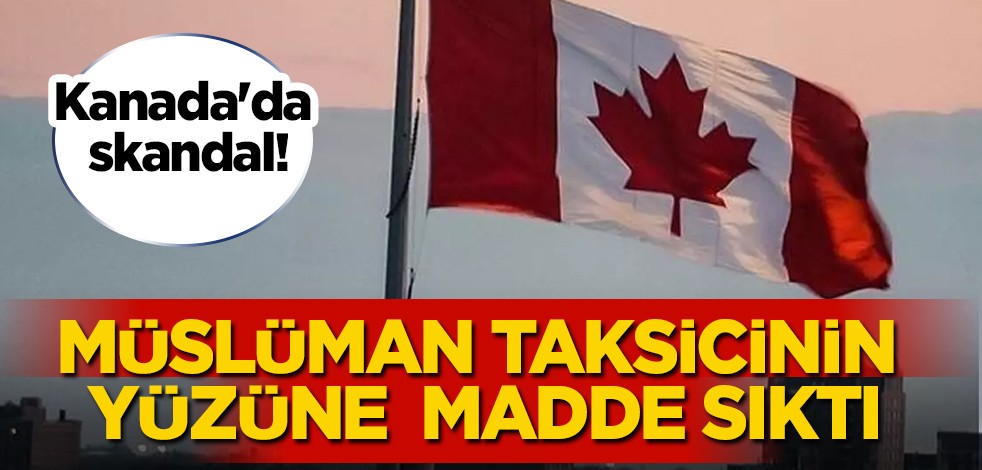 Kanada'da skandal! 'Müslüman mısın?' sorusuna 'evet' yanıtı verdi: Olay anında o şahıs yüzüne madde sıktı