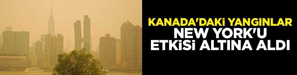Kanada'daki orman yangınları New York'u etkisi altına aldı