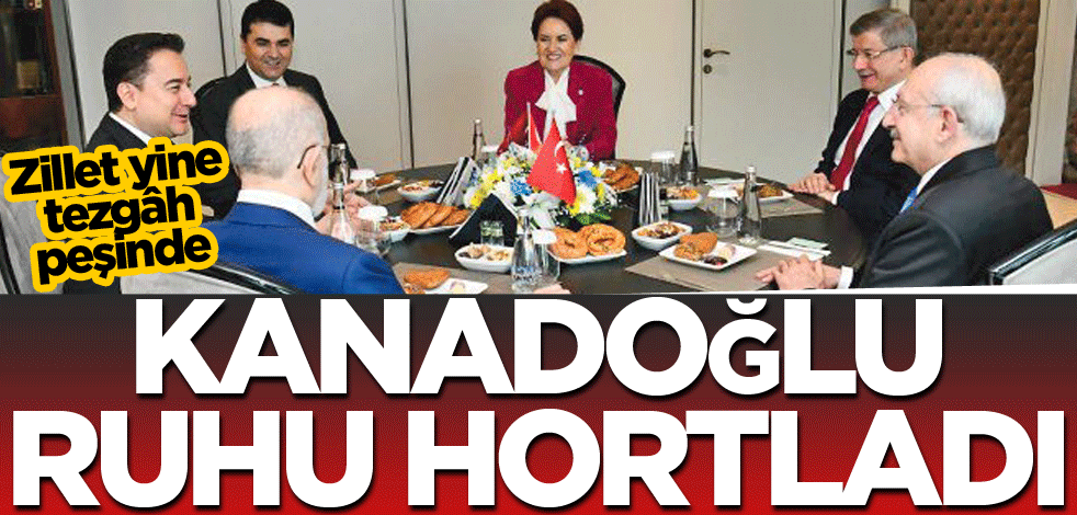 Kanadoğlu ruhu hortladı