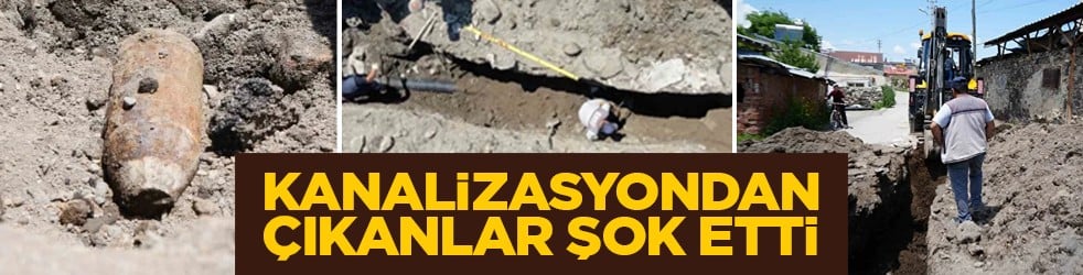 Kanalizasyondan çıkanlar şok etti