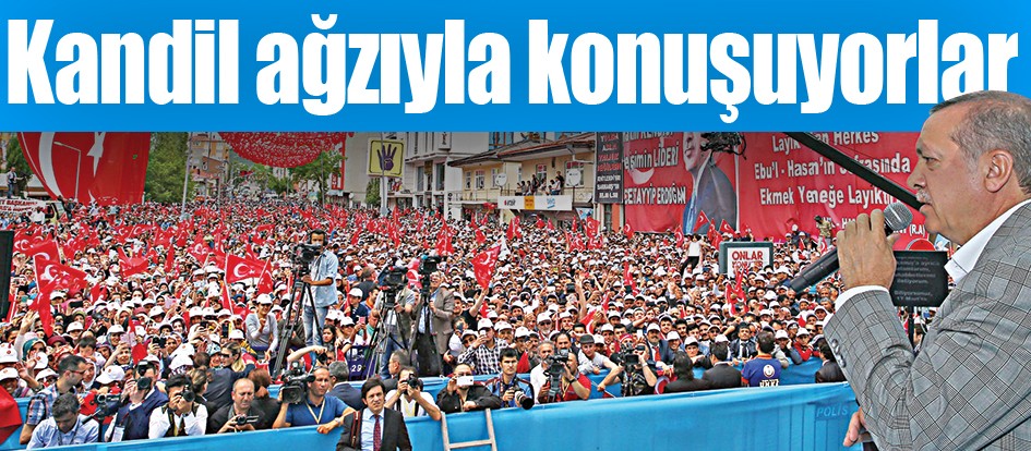 Kandil ağzıyla konuşuyorlar