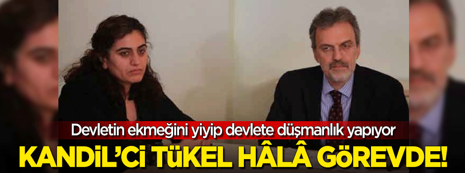 'Kandil'ci Tükel hâlâ görevde!
