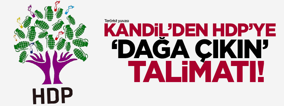 Kandil‘den HDP‘ye 'dağa gelin' talimatı