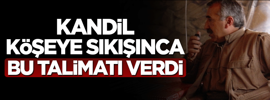 Kandil'den PKK'lılara 'kaçın' talimatı