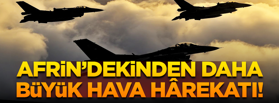 Kandil'e Afrin'dekinden daha büyük hava hârekatı düzenlenecek!