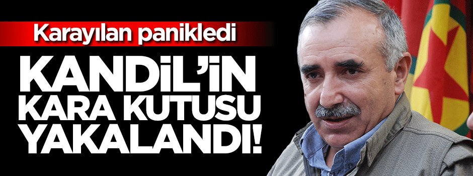 Kandilin kara kutusu yakalandı!
