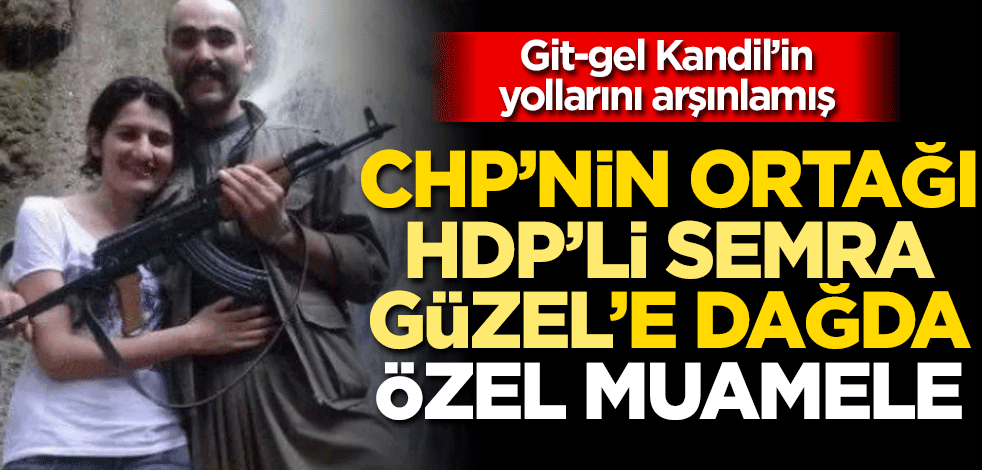 Kandil’in yollarını eskiten HDP’li vekile bir de özel muamele çekmişler