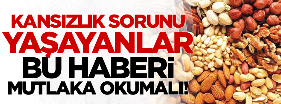 Kansızlık sorunu yaşayanlar bu haberi mutlaka okumalı!