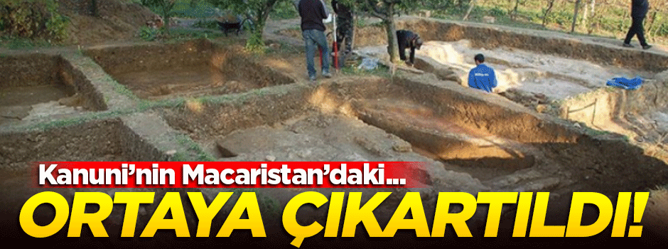 Kanuni'nin türbesi gün yüzüne çıktı!