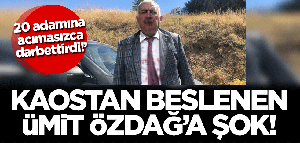 "Kaostan beslenen" Ümit Özdağ'a şok! Zehir zemberek sözlerle istifa etti..
