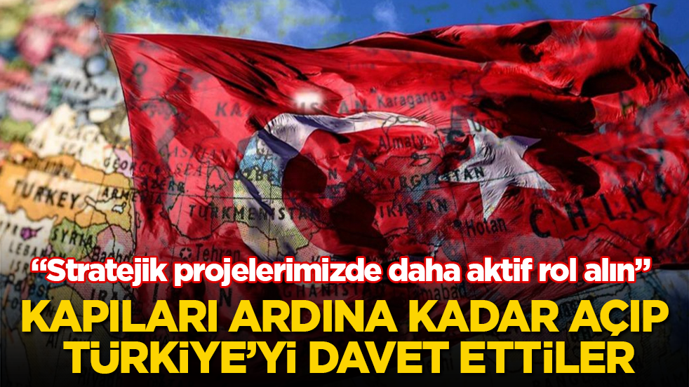 Kapıları ardına kadar açıp Türkiye’yi davet ettiler: Stratejik projelerimizde daha aktif rol alın