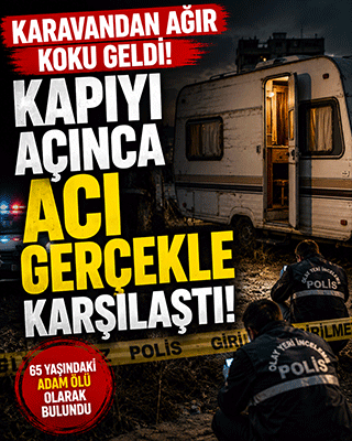 Kapıyı açınca acı gerçekle karşılaştı