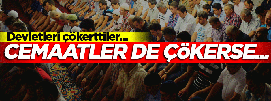 Kaplan: Cemaatler çökerse Türkiye kıyıya vurur!