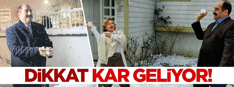 Kar geliyor!