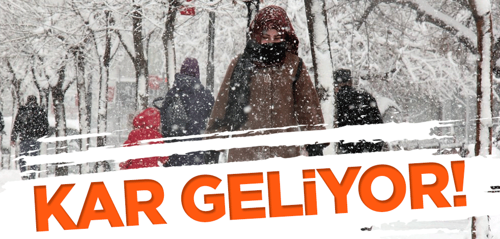 Kar geliyor!