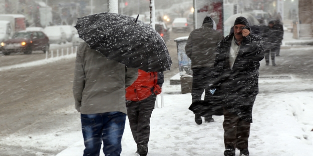Doğu’da kar