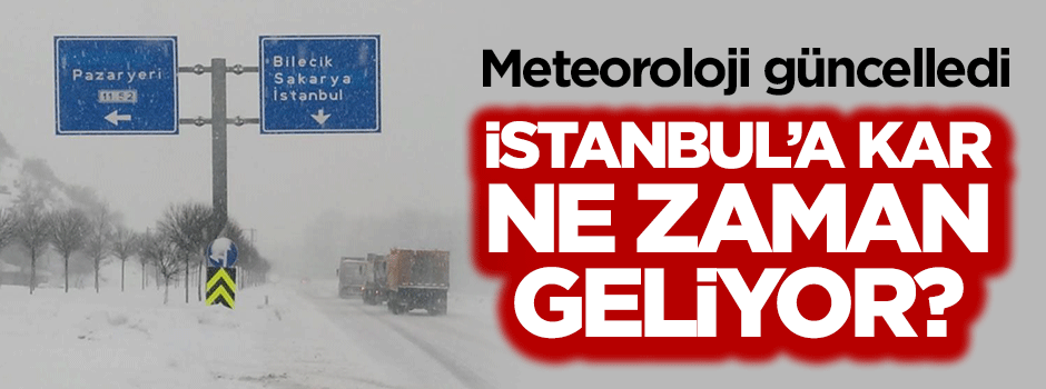 Kar yağışı bu gece başlayacak!