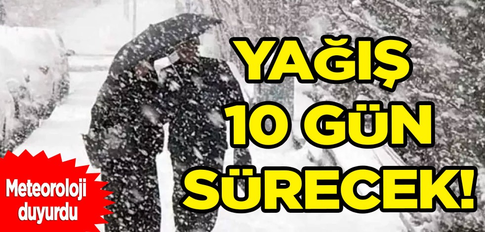 Kar yağışı inanılmaz geliyor! Meteoroloji duyurdu: Herkesi şaşırttı! Bursa bölgesine yağış 10 gün sürecek!