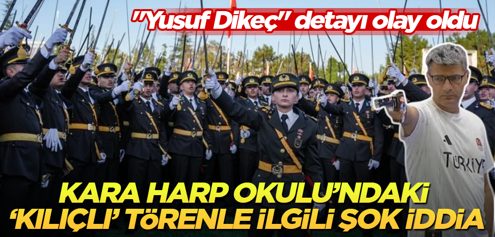 Kara Harp Okulu’ndaki "kılıçlı" yemin töreniyle ilgili şok iddia! "Yusuf Dikeç" detayı olay oldu