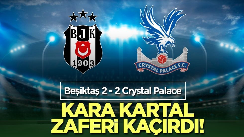 Kara Kartal zaferi kaçırdı!
