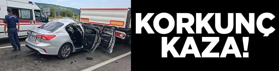 Karabük'te korkunç kaza