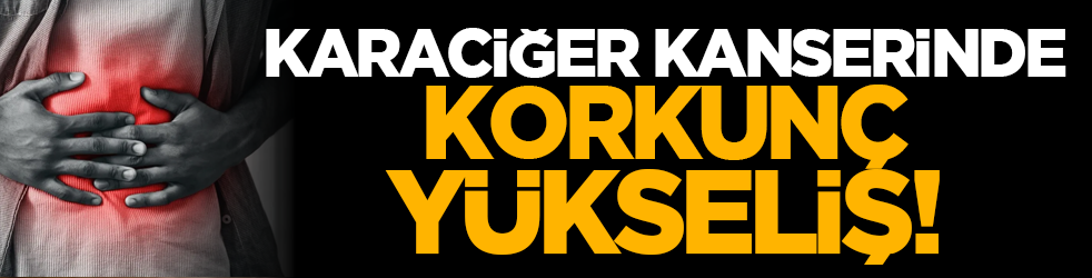 Karaciğer kanserinde korkunç yükseliş!