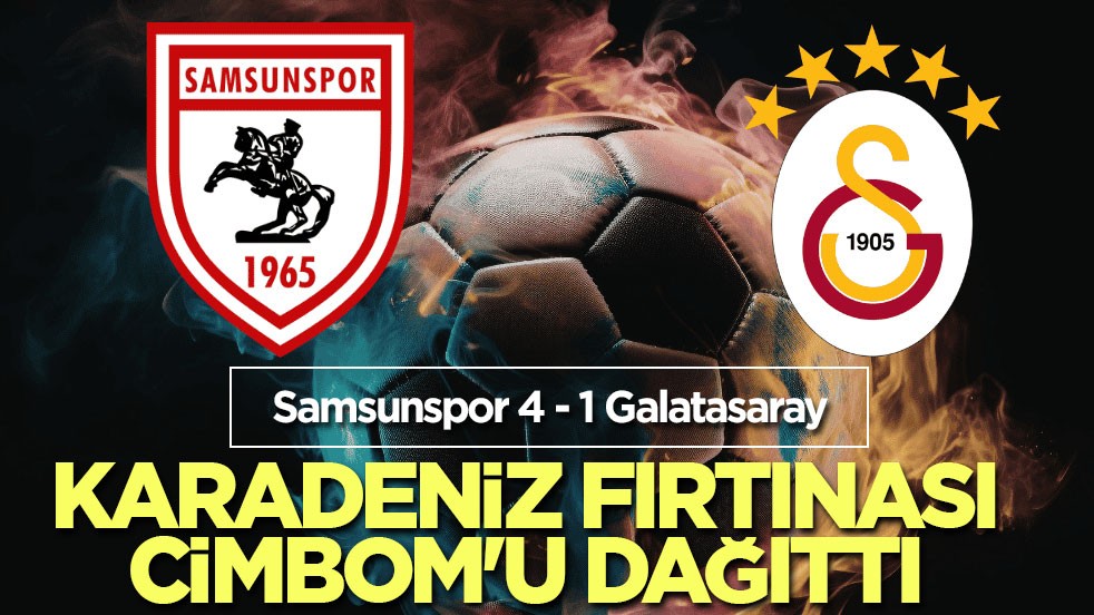 Karadeniz fırtınası Cimbom'u dağıttı