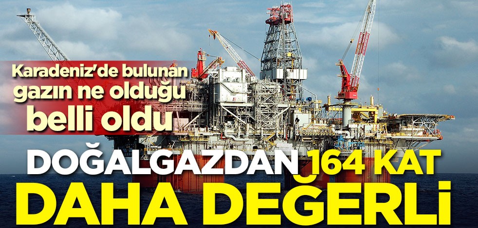Karadeniz'de bulunan gazın ne olduğu belli oldu! 'Doğalgazdan 164 kat daha değerli'