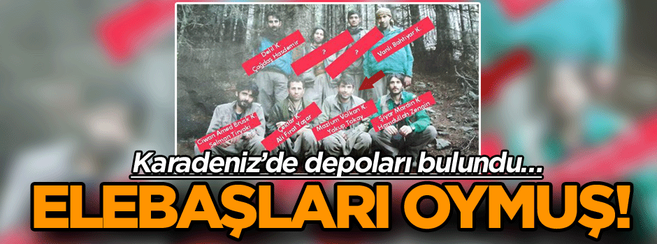 Karadeniz’de depoları bulundu… Elebaşları oymuş!