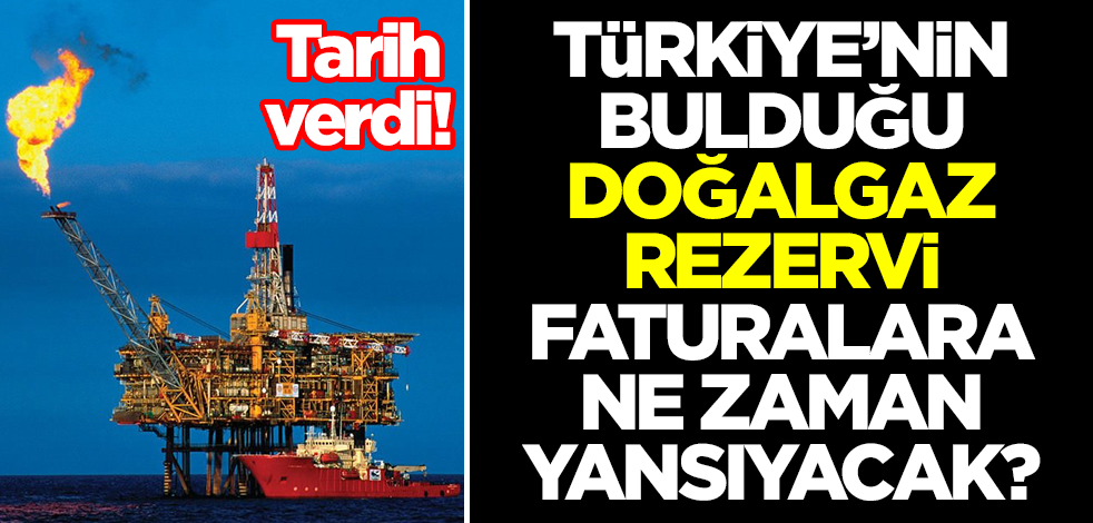 Karadeniz'de keşfedilen doğalgaz rezervi faturalara ne zaman yansıyacak? Tarih verildi